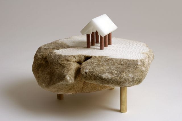 SANTUARIO No.305, 2009,Marble,H16xW24xD20cm